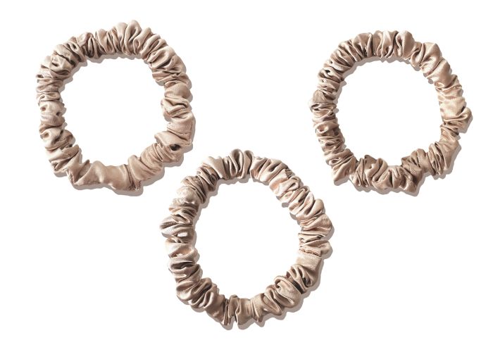 Skinny Scrunchies - 3 pieces - Champagne
