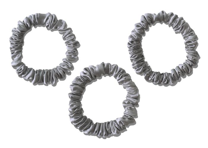 Skinny Scrunchies - 3 pieces - French Grey