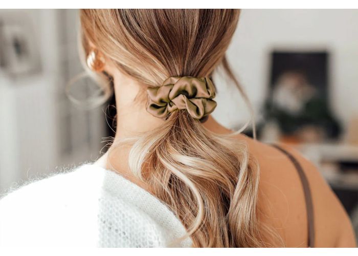 Large Scrunchies - 3 pieces - Golden