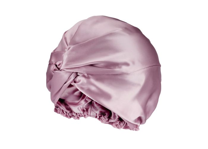 Silk Bonnet - Dirty Pink