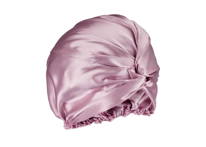 Silk Bonnet - Dirty Pink