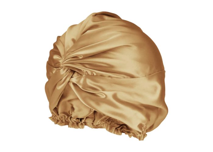 Silk Bonnet - Golden
