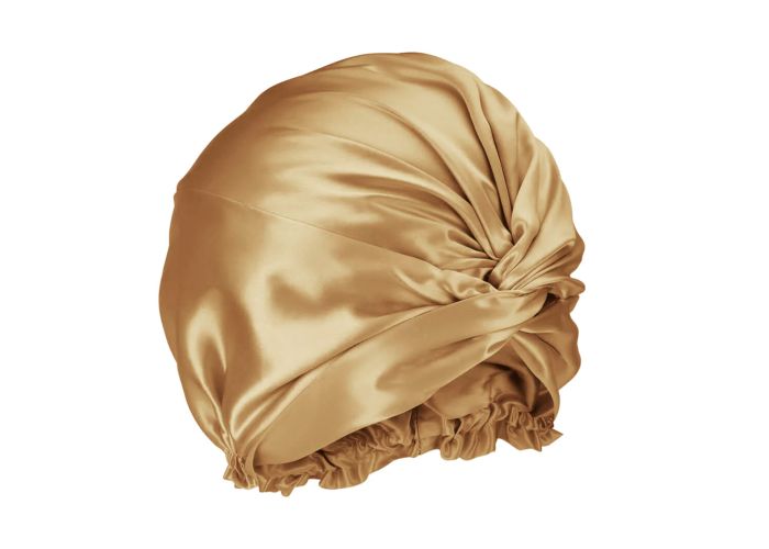 Silk Bonnet - Golden