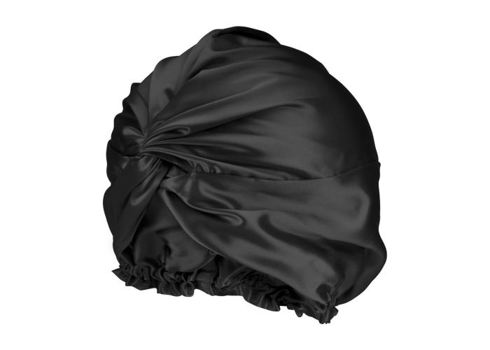 Silk Bonnet - Moody Black