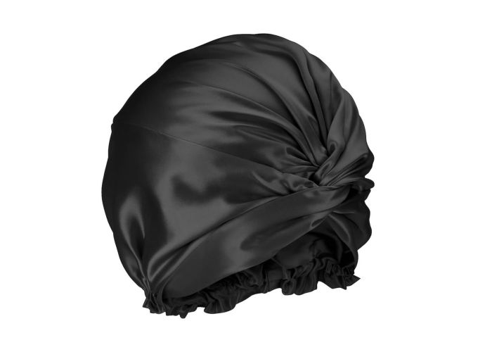 Silk Bonnet - Moody Black