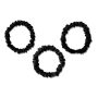 Skinny Scrunchies - 3 pieces - Moody Black