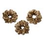 Large Scrunchies - 3 pieces - Golden