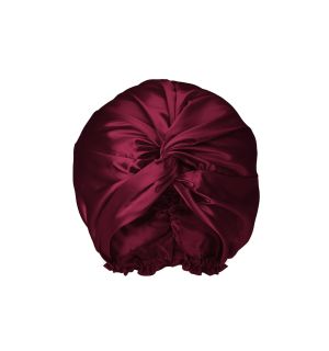 Silk Bonnet - Bold Red