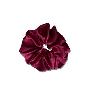 Silk Scrunchie - Oversized - Bold Red