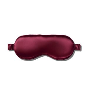 Silk Sleep Mask - Bold Red